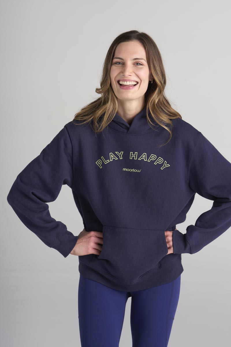 Play Happy Hoodie - Midnight