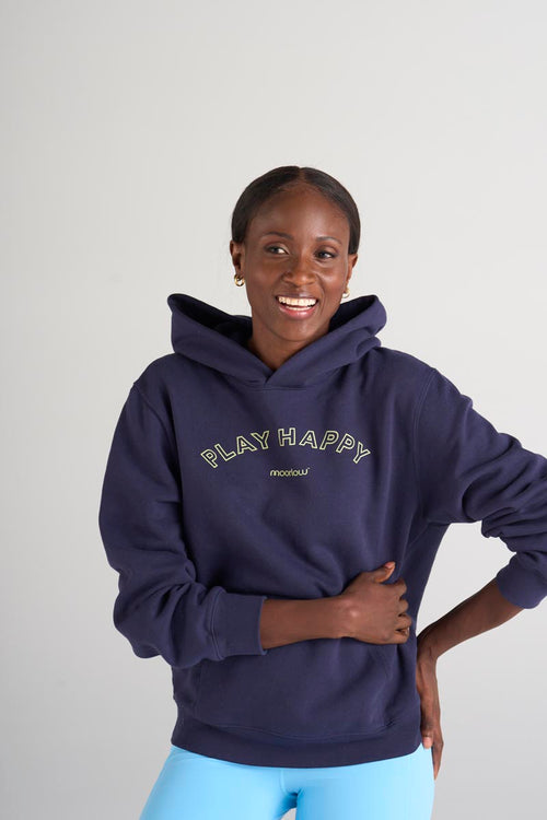 Play Happy Hoodie - Midnight